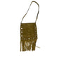 Bolsa suede Valentino Garavani Nellcôte Fringe