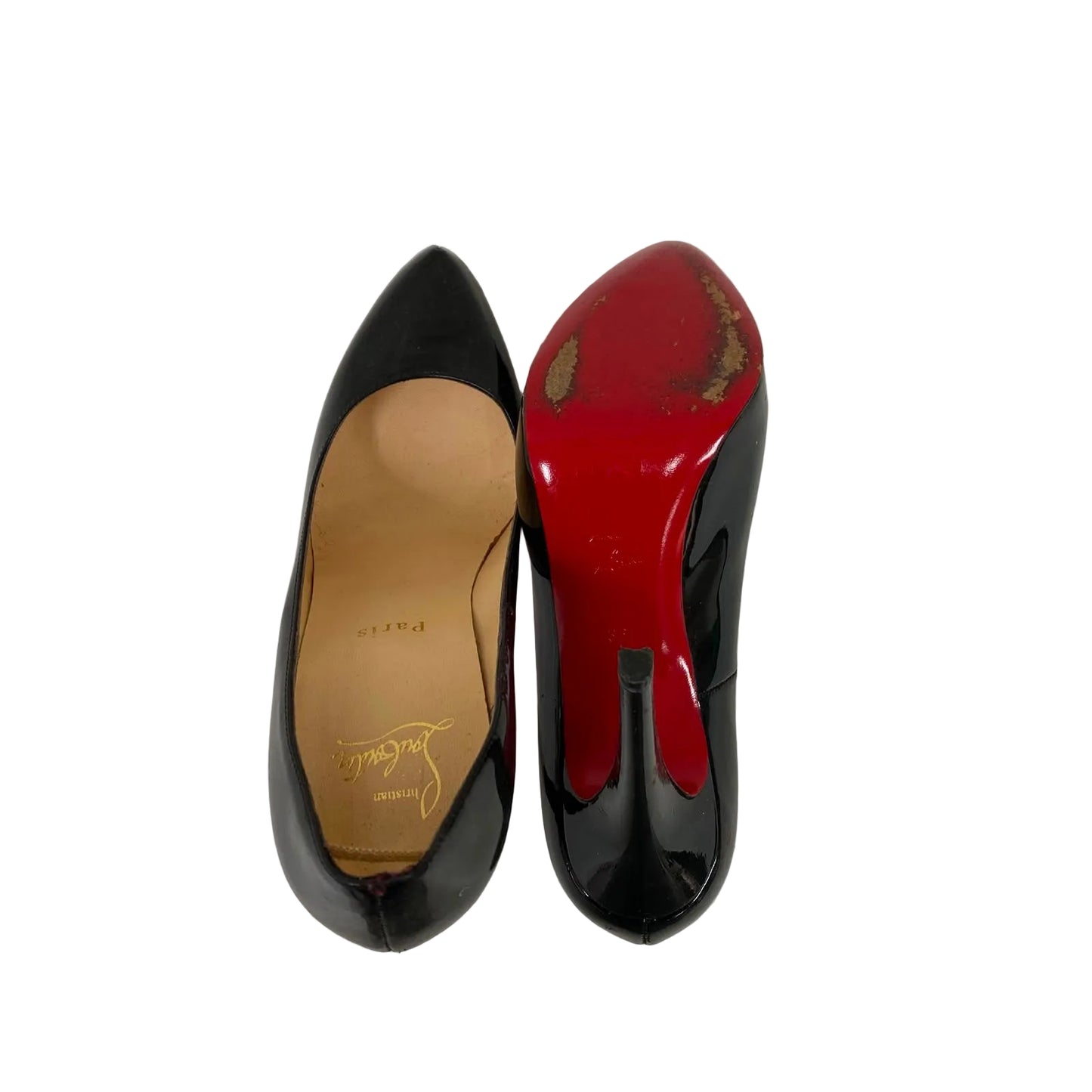 Sapato Louboutin Salto Preto Tam 34 BR