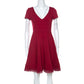 Vestido Red Valentino Curto Vermelho Tam P Br