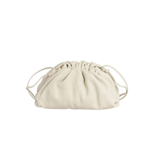 Bolsa Bottega Venetta Mini Pouch Off White