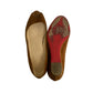 Sapato Louboutin Camurça Caramelo Tam 36,5 Br