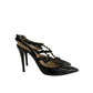 Scarpin Valentino Couro Envernizado Preta Tam 36 BR