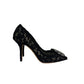 Scarpin Dolce&Gabbana Renda Preto Tam 37 BR