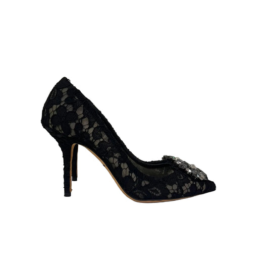 Scarpin Dolce&Gabbana Renda Preto Tam 37 BR