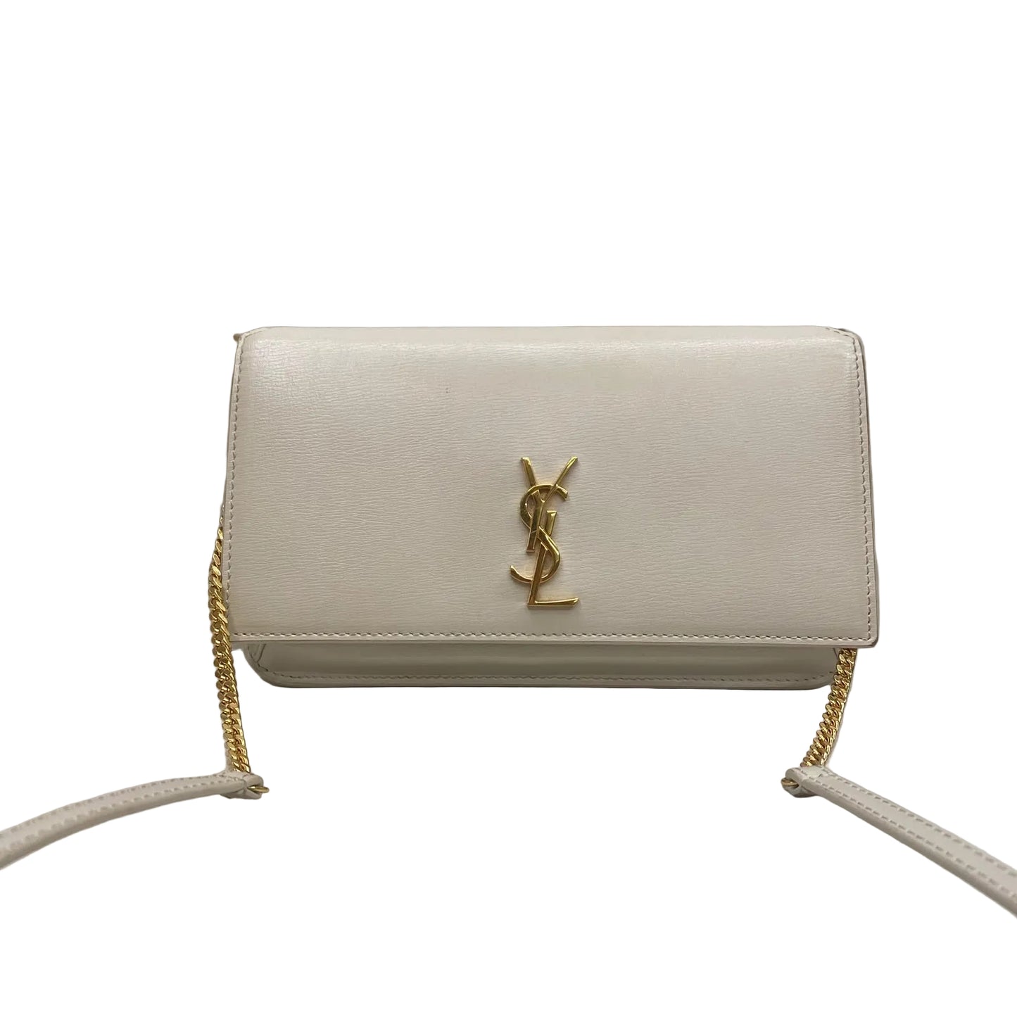 Bolsa Saint Laurent Cassandra Off White
