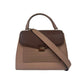 Bolsa Carolina Herrera Monogram Top Handle Marrom