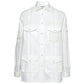 Jaqueta Valentino Branco Com Bordados Tam P BR