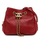 Bolsa Chanel Egyptian Bucket Vermelha