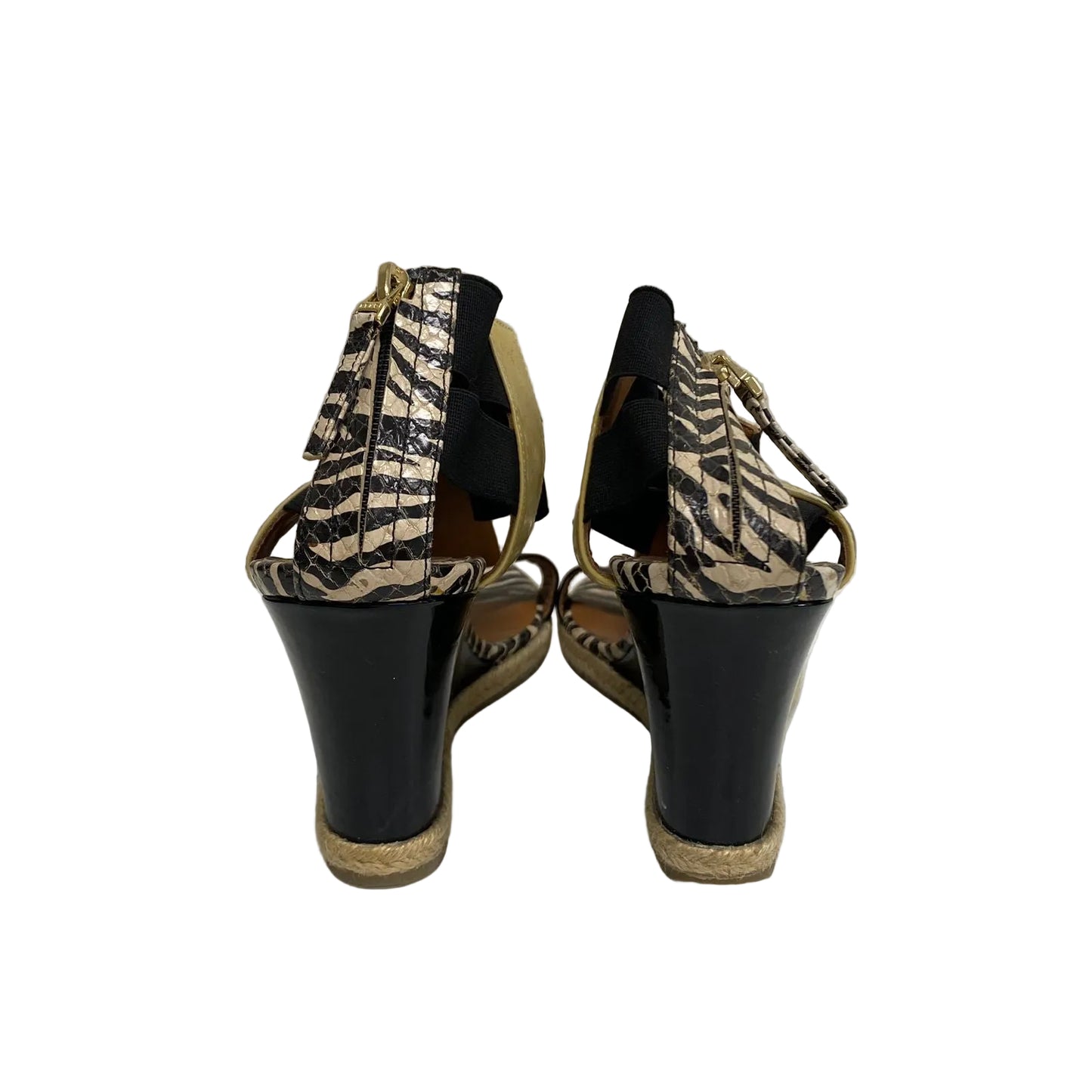 Sandalia Fendi Estampa Zebra Tam 35 Br