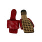 Rasteira Bottega Veneta Vermelha Tam 37 BR