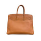 Bolsa Hermes Birkin Gold Ferragem Gold 35