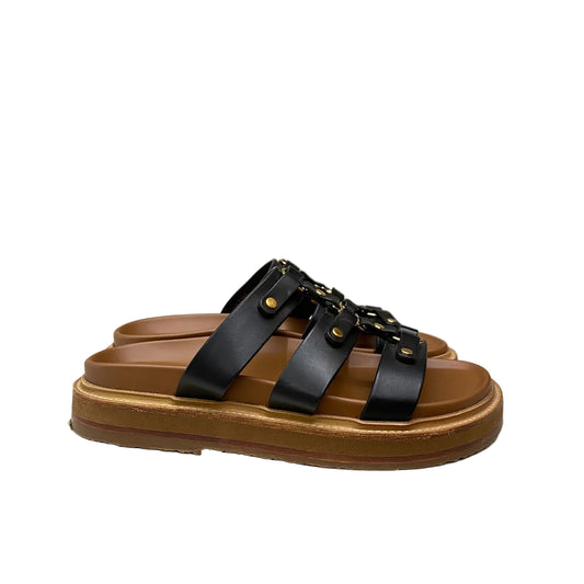 Sandália Celine Tippi Preto/marrom Tam 35 BR