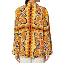 Camisa Valentino Amarela Tam 36 Br