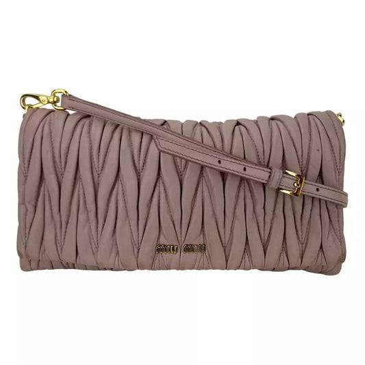 Bolsa Miu Miu Matelassê Roxa