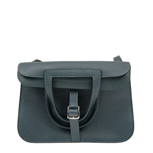 Bolsa Hermès Halzan 25 Verde