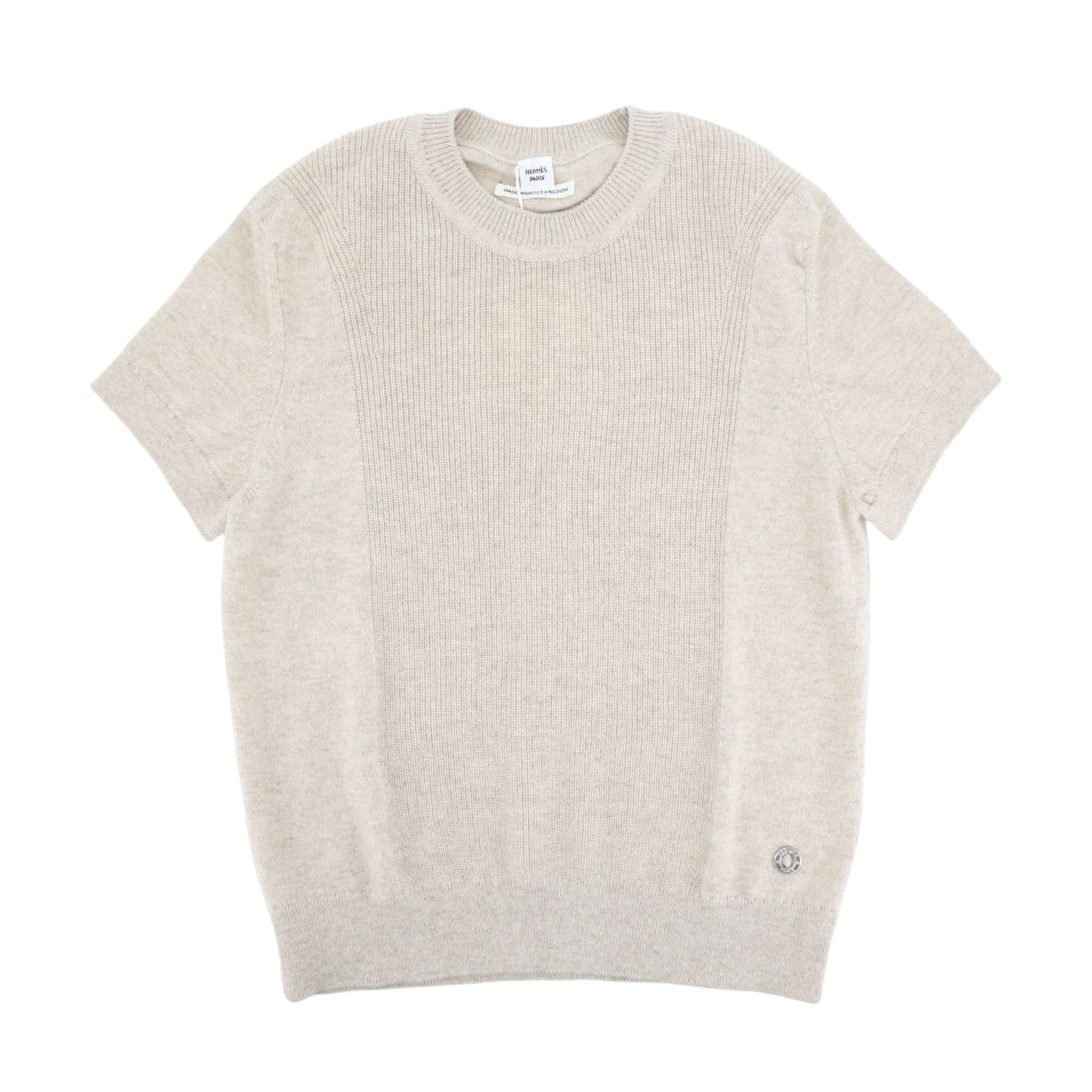 Blusa Hermes Cashmere Off White Tam 40 Br