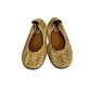 Sapatilha Lanvin Bege Cobra Tam 38 Br