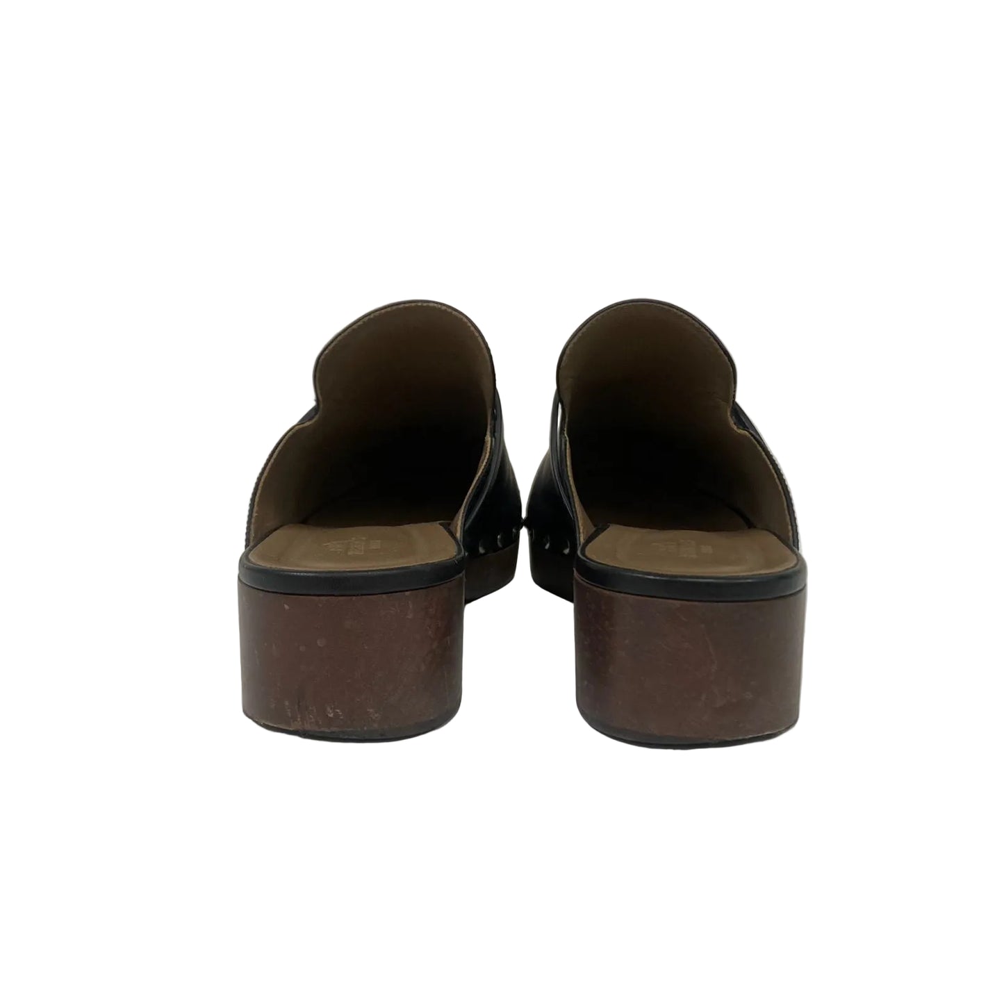 Mule Hermès Preto Tam 39 Br