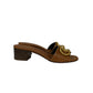 Mule Valentino Caramelo VLOGO Tam 34,5 BR
