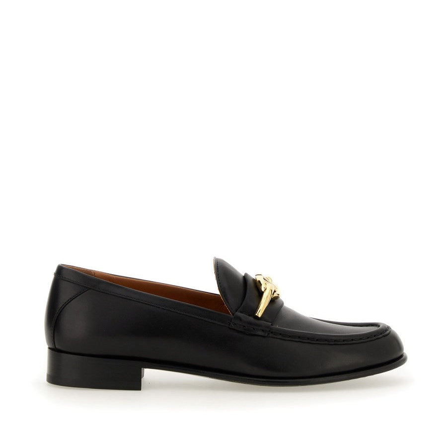 Mocassim Valentino Couro Preto Tam 37 Br