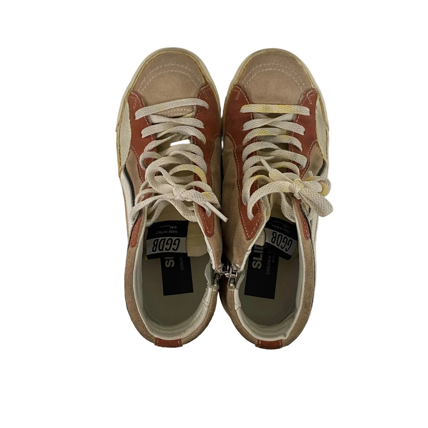 Tenis Golden Goose Rosa e Bege Tam 36 Br