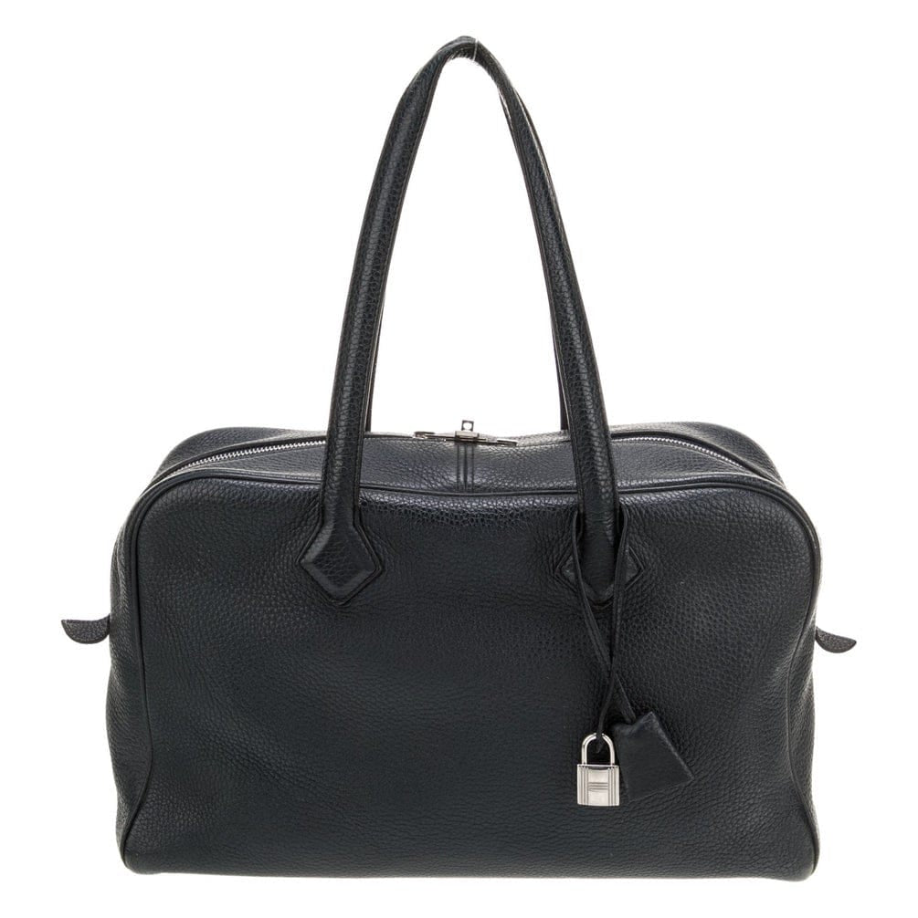 Bolsa Hermès Victoria II 35 Preta