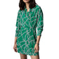 Vestido Zadig&Voltaire Estampa Verde Tam P BR