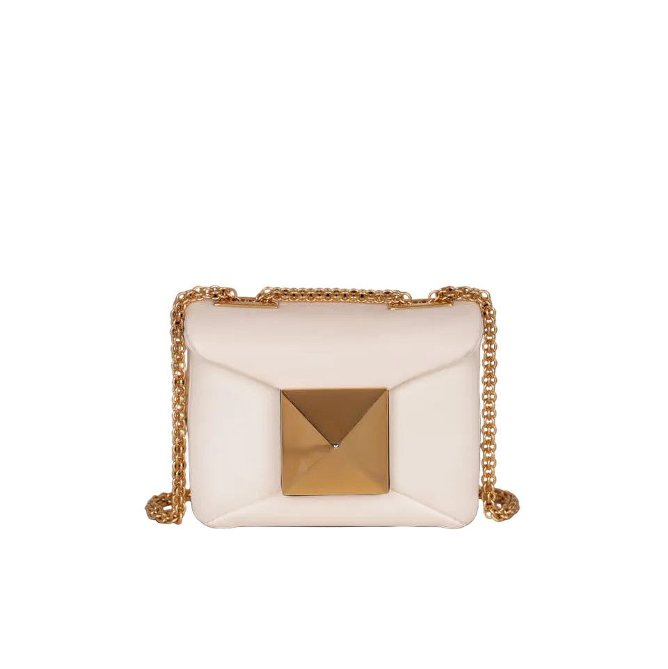 Bolsa Valentino One Stud Mini Off White