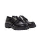 Mocassim Prada Preto Couro Tam 39 Br