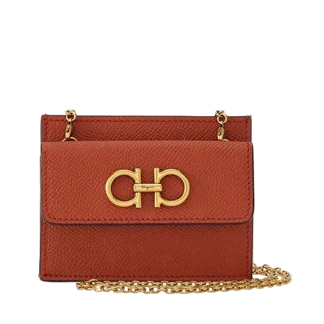Bolsa Carteira Ferragamo Terracota