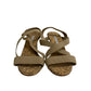 Sandalia Manolo Blahnik Bege Tam 40 Br