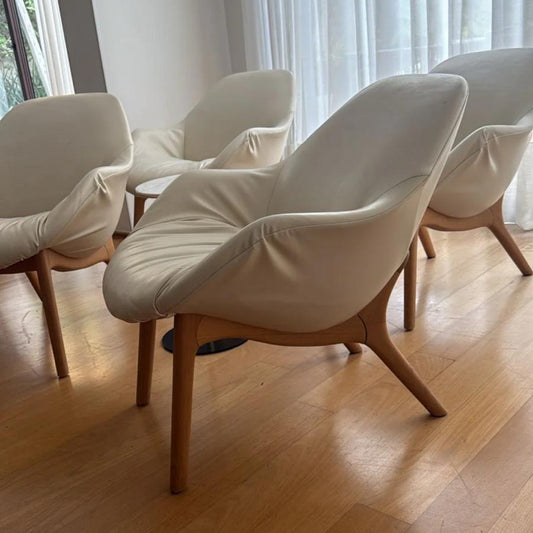 Kit 2 Poltronas Joy Jader Almeida Off White