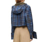 Casaco Loewe Xadrez Azul Tam 34 Br