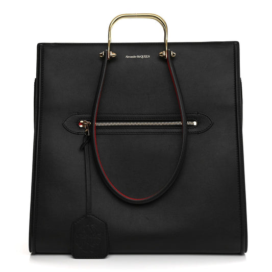 Bolsa Alexander McQueen The Tall Story Preta