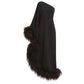 Vestido Taller Marmo Preto Com Plumas Tam 40 BR