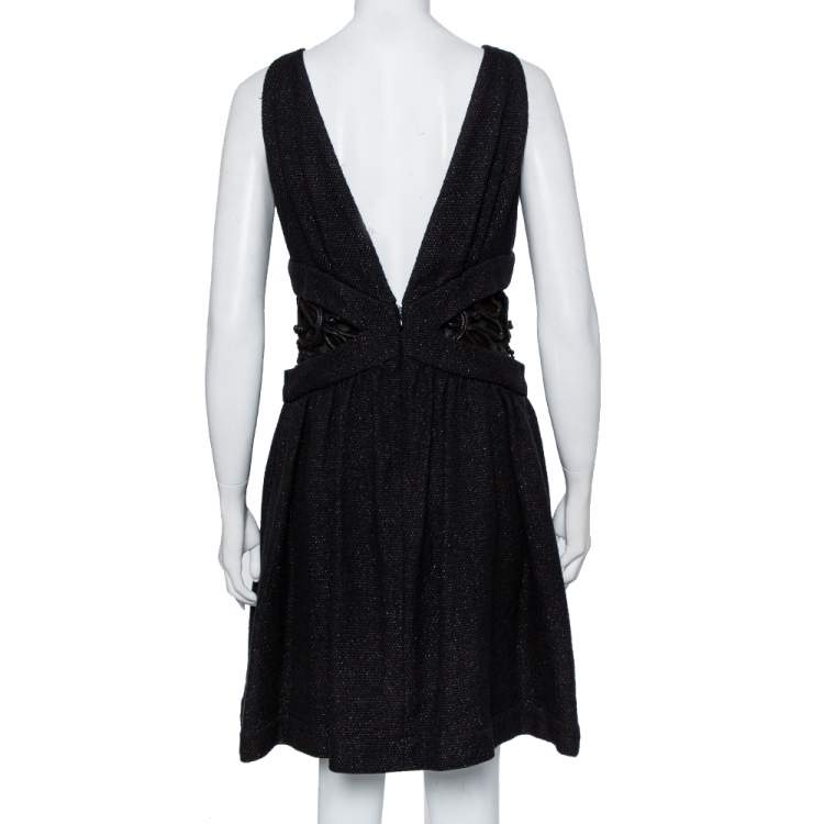 Vestido Chanel Preto Tam 38 Br