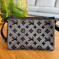 Bolsa Louis Vuitton Monogram Tuffetage Triangle Marrom