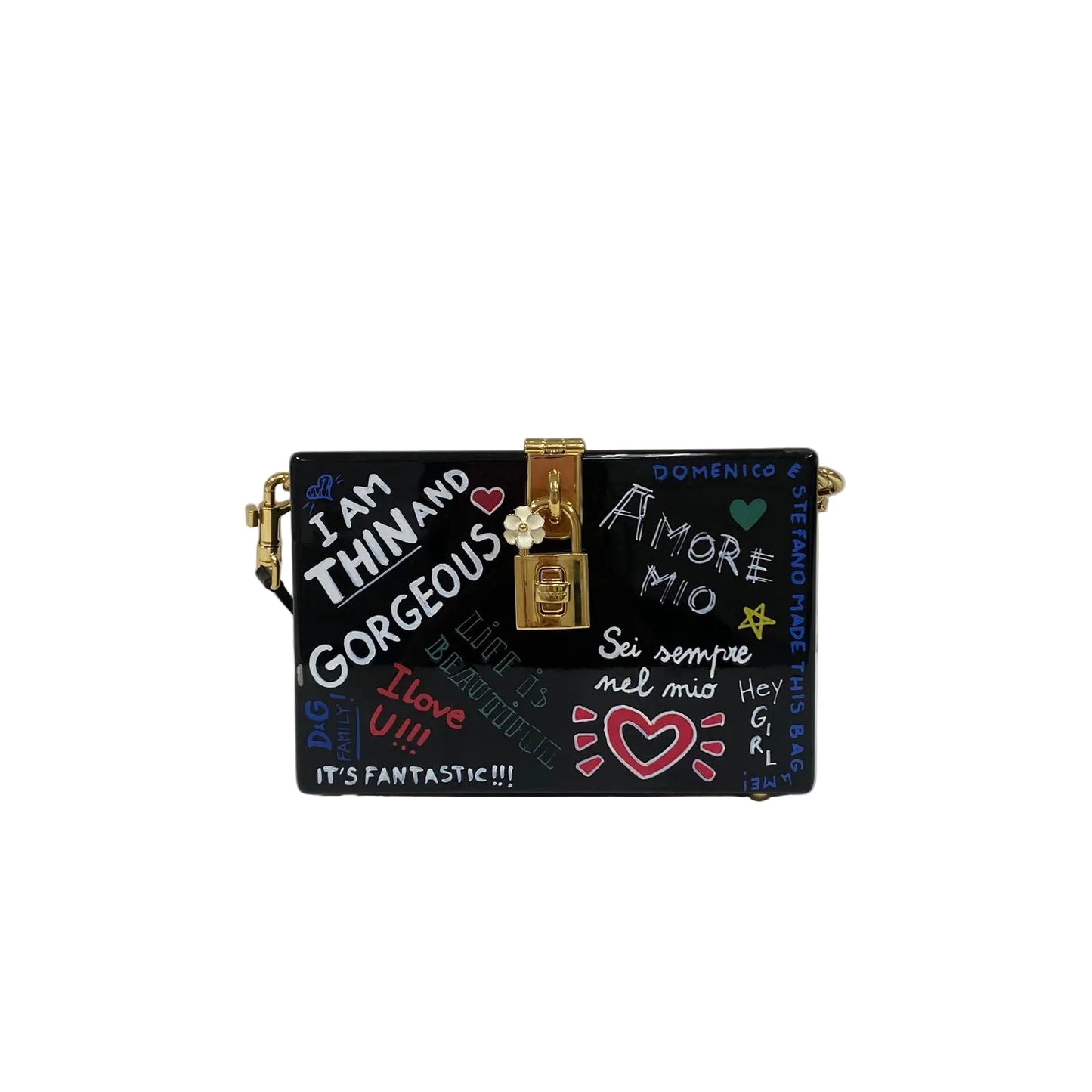 Bolsa Dolce&Gabbana Mural Preta