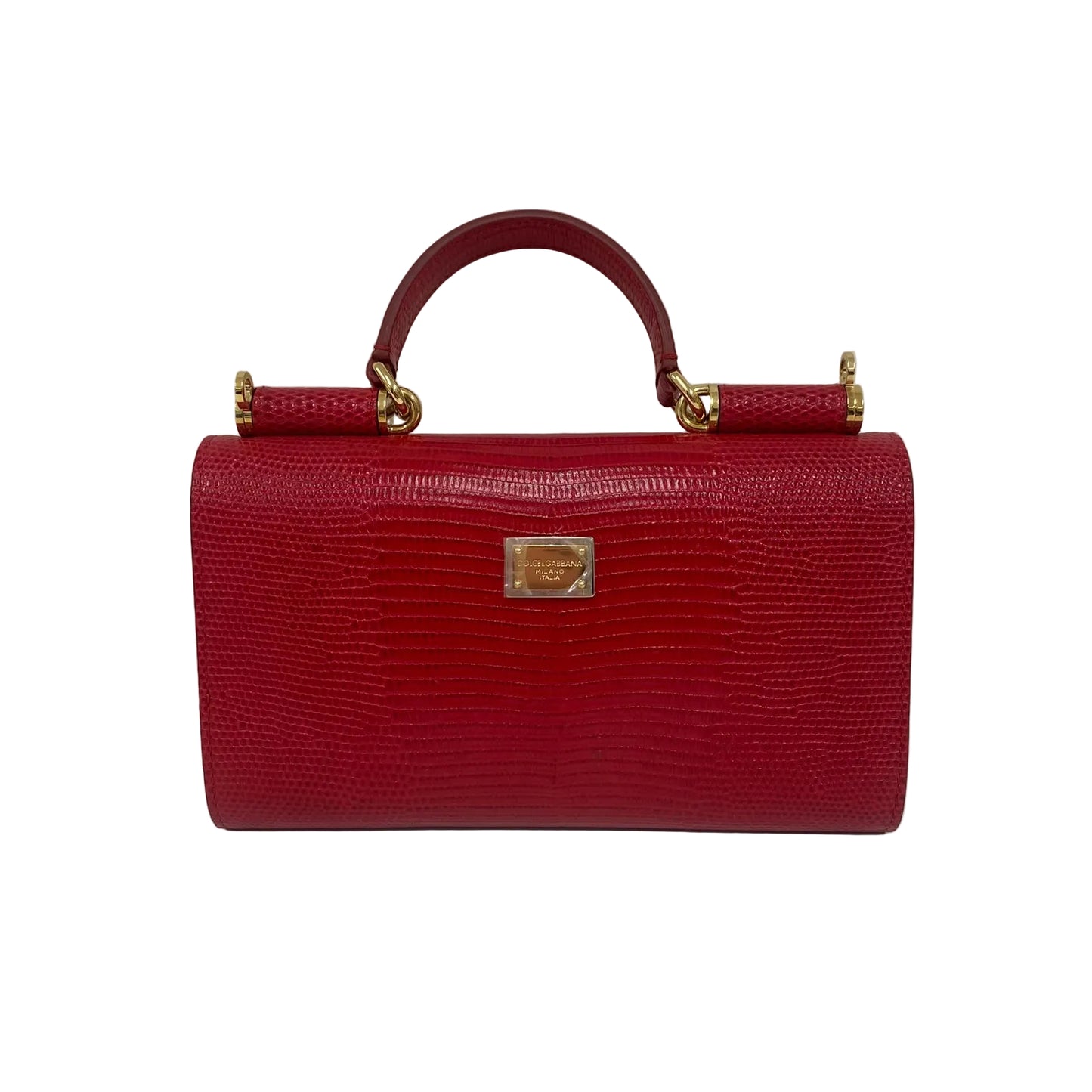 Bolsa Dolce & Gabbana Mini Miss Sicily Vermelha