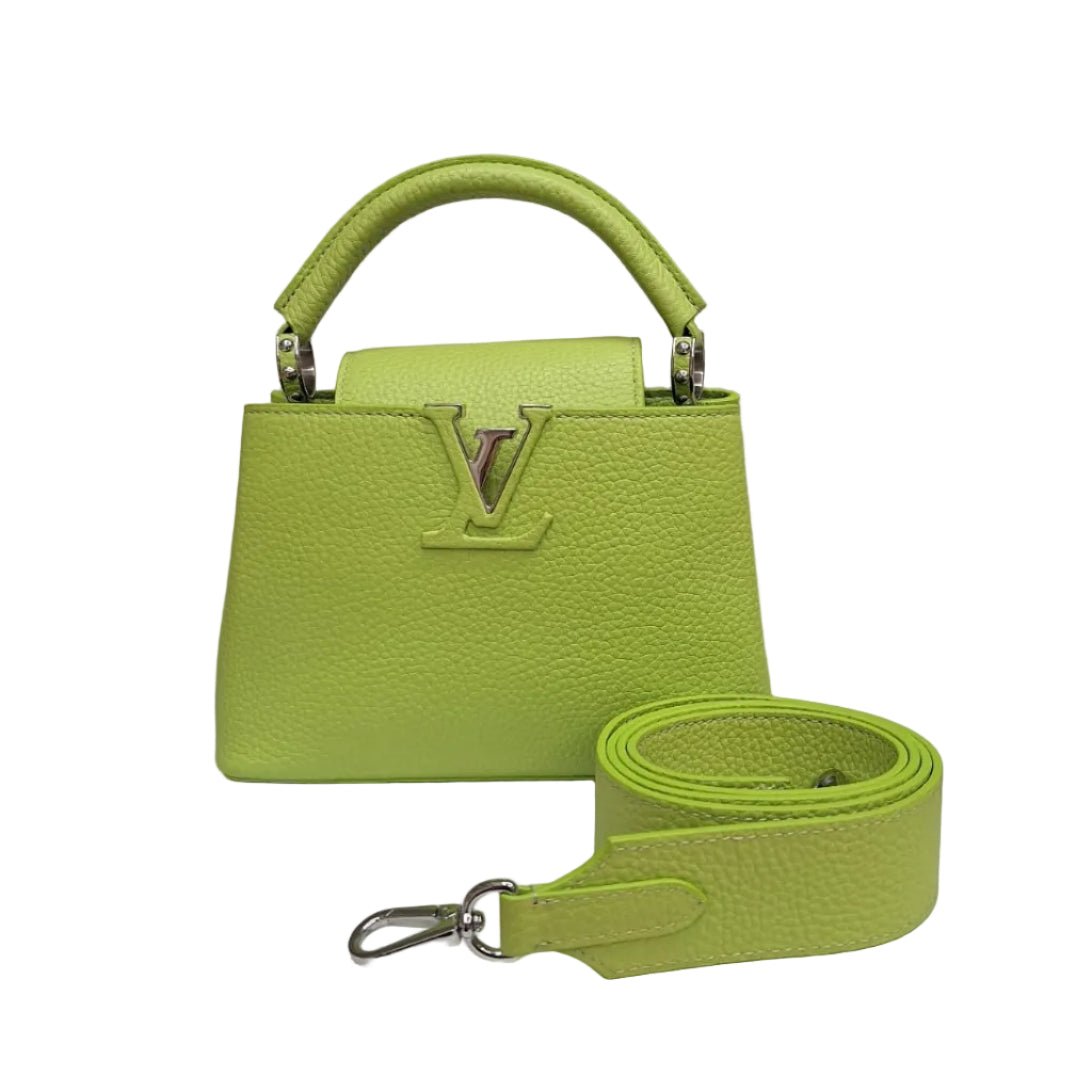 Bolsa Louis Vuitton Capucines Mini Verde