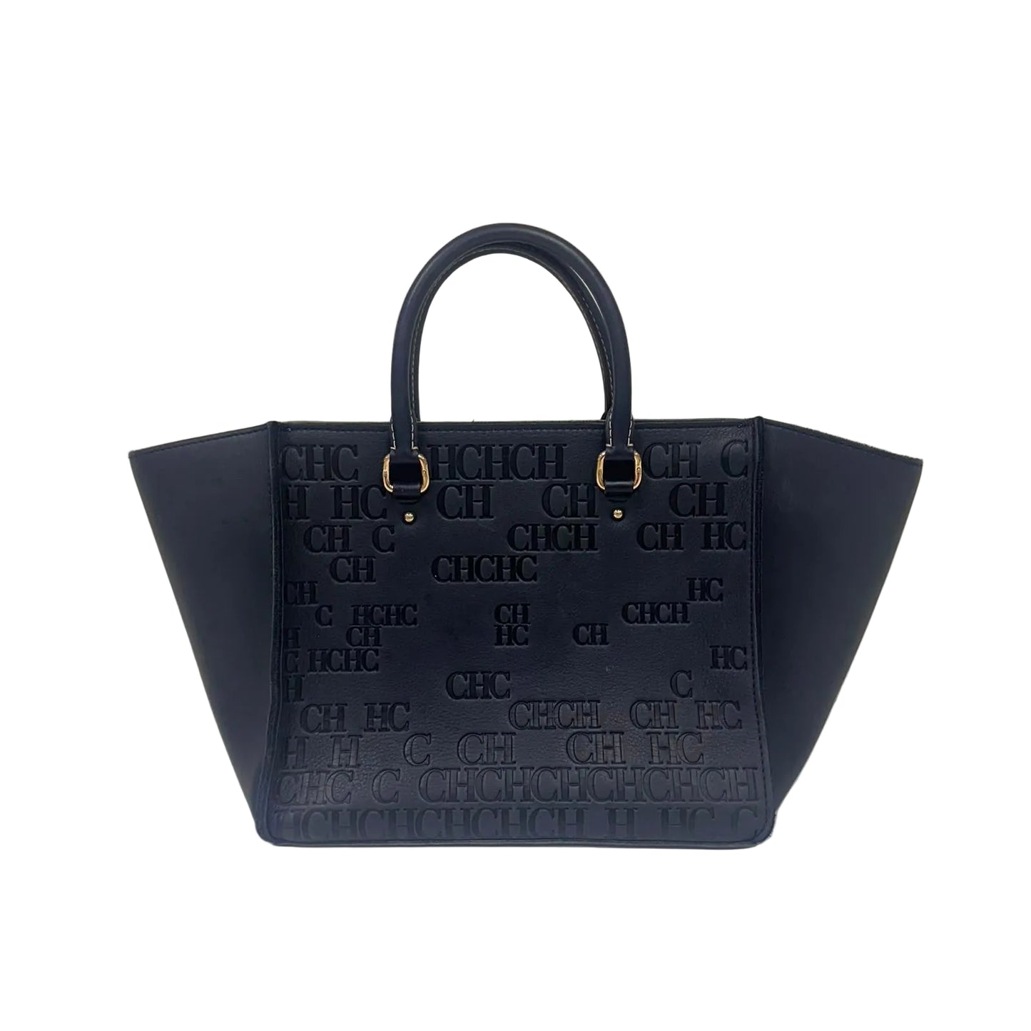 Bolsa Carolina Herrera Vendome Azul Marinho