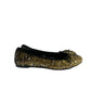 Sapatilha Saint Laurent Lantejoulas Dourada Tam 34 Br