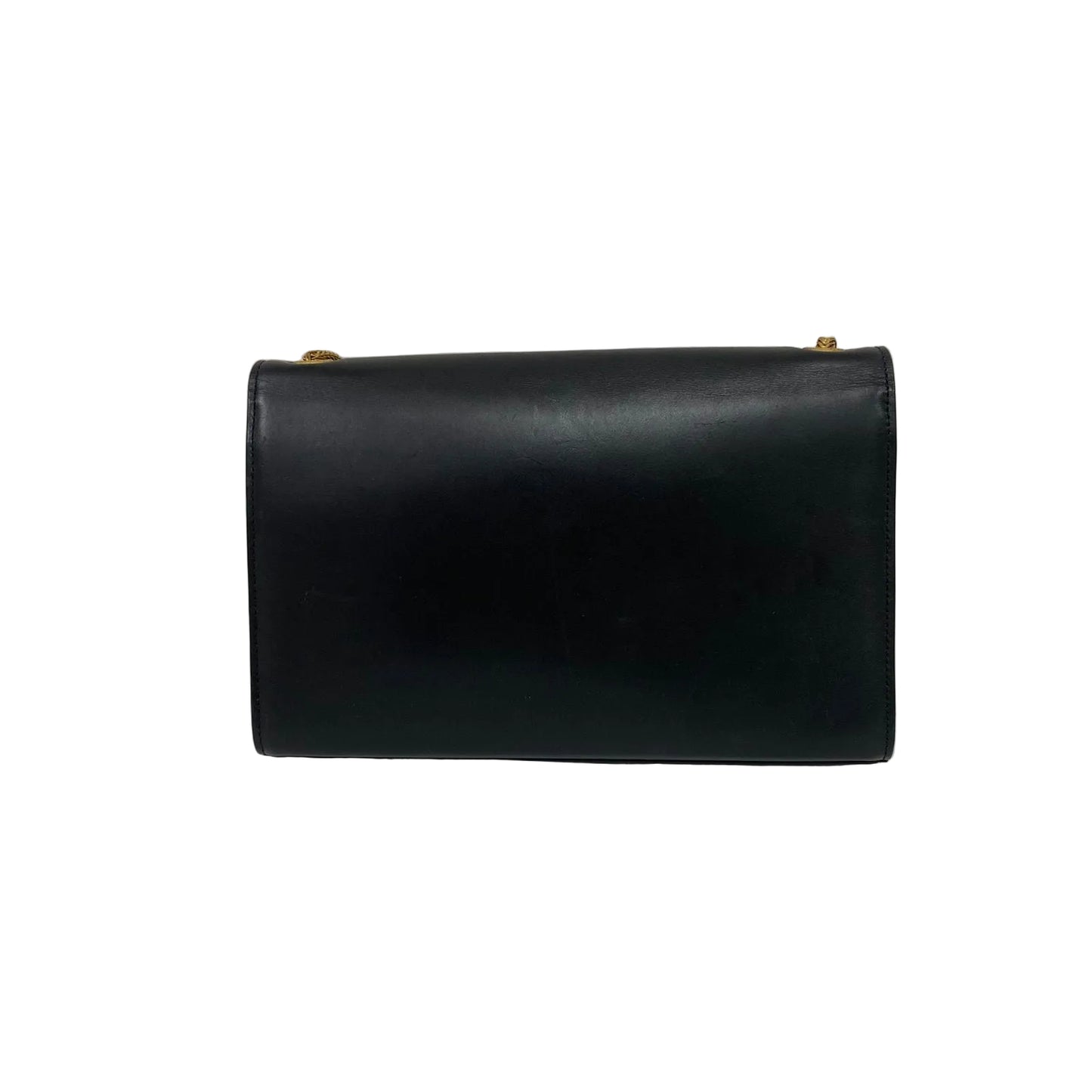 Bolsa Saint Laurent Preta Ferragem Dourada