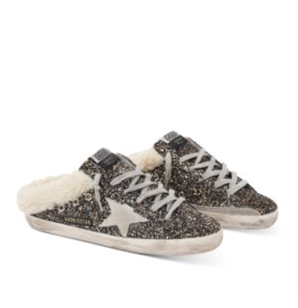 Tênis Golden Goose Superstar Sabot Preto Tam. 36 BR