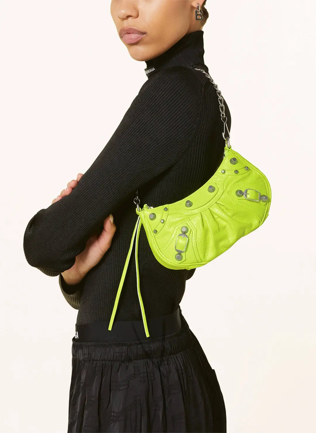 Bolsa Balenciaga Le Cagole Amarela