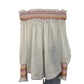 Blusa Zimmermann Branca Com Bordado Tam 34 br