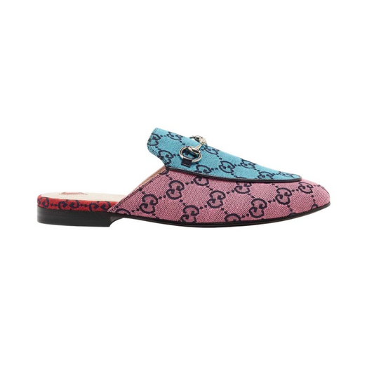 Mule Gucci Princetown Horsebit Colorido Tam. 36,5 BR