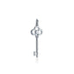 Colar Tiffany Chave Crown em Ouro Branco com Diamantes