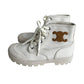 Bota Celine Off White Tam 34 BR.