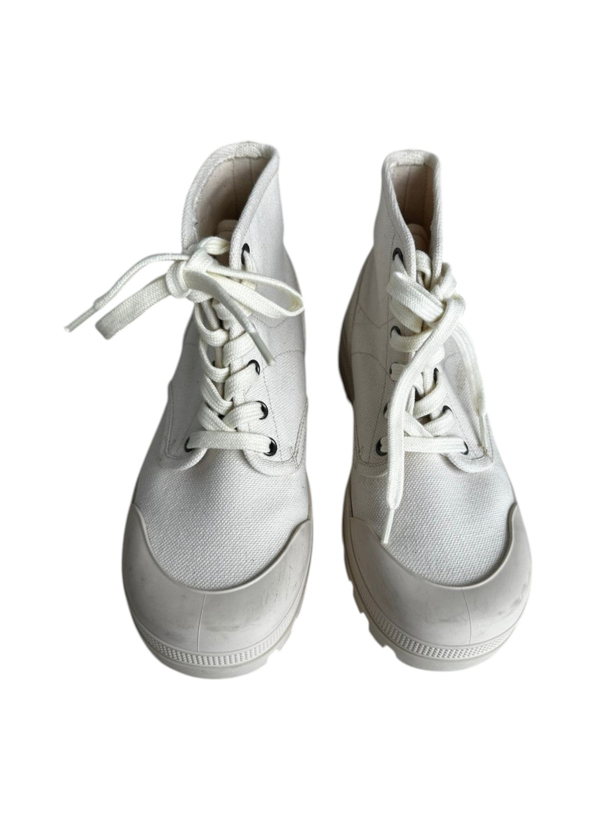 Bota Celine Off White Tam 34 BR.